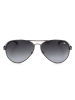 Lacoste Unisex-Sonnenbrille in Schwarz/ Grau