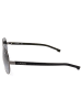 Lacoste Unisex-Sonnenbrille in Schwarz/ Grau