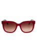 Lacoste Damen-Sonnenbrille in Rot/ Braun