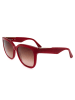 Lacoste Damen-Sonnenbrille in Rot/ Braun