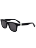 Lacoste Unisex-Sonnenbrille in Schwarz/ Grau