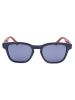 Lacoste Okulary przeciwsłoneczne unisex w kolorze niebiesko-czerwonym