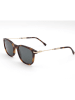 Lacoste Unisekszonnebril havana-goudkleurig/grijs