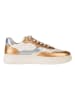 s.Oliver Sneakers wit/lichtblauw/lichtbruin