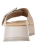 s.Oliver Leren slippers beige