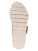 s.Oliver Slippers goudkleurig