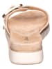 s.Oliver Slippers goudkleurig