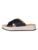 s.Oliverrrrr Leren slippers donkerblauw
