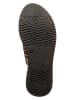 s.Oliver Leder-Pantoletten in Braun/ Beige
