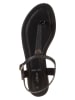 s.Oliver Zehensandalen in Schwarz