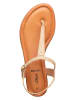 s.Oliver Zehensandalen in Gold