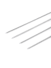 Homla 4er-Set: Grillspieße "Easy Grill" in Silber/ Hellbraun - (L)43 cm