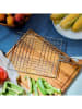 Homla Grillmand "Easy Grill" zilverkleurig/lichtbruin - (L)50 x (B)23 cm