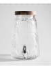 Homla Getränkespender "Remo" in Transparent/ Hellbraun - 3,5 l