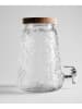 Homla Getränkespender "Remo" in Transparent/ Hellbraun - 3,5 l