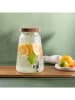 Homla Getränkespender "Remo" in Transparent/ Hellbraun - 3,5 l