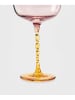 Homla Cocktailglas "Carosello" in Rosa/ Gelb - 260 ml