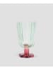 Homla Drinkglas "Cassiar" groen/rood - 220 ml