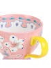 Homla Tasse ''Salvia'' in Rosa/ Gelb - 400 ml