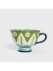 Homla Tasse ''Shilla'' in Khaki/ Türkis - 400 ml