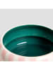 Homla Kom "Bitti" lichtroze/wit/groen - Ø 14 cm