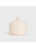 Homla Zuckerdose "Cheryl" in Beige - (H)10 x Ø 10 cm