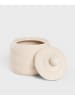 Homla Zuckerdose "Cheryl" in Beige - (H)10 x Ø 10 cm