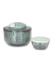 Homla Hakmolen "Dezone" turquoise - (H)15 x Ø 20 cm