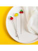 Homla 3er-Set: Snacksticks "Orkel Summer" in Rot/ Gelb - (L)15 cm