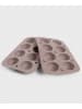 Homla Muffin-Backform "Easy Bake" in Taupe - (L)21 x (B)10,5 cm