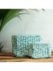 Homla 2-delige set: toilettassen "Estien" turquoise