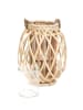 Homla Lantaarn "Lagge" naturel - (H)30 x Ø 10,5 cm