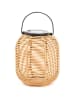 Homla Solarlantaarn "Fonar" naturel - (H)19 x Ø 17,5 cm