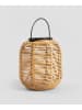 Homla Solarlantaarn "Fonar" naturel - (H)19 x Ø 17,5 cm
