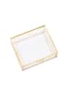 Homla Schmuckkästchen "Grazia" in Transparent/ Gold - (B)13 x (H)5 x (T)11 cm