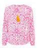 Zwillingsherz Blouse "Ornamente" roze