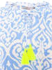 Zwillingsherz Bluse "Ornamente" in Blau
