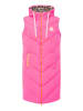 Zwillingsherz Doorgestikte bodywarmer roze
