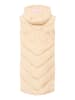 Zwillingsherz Steppweste in Beige