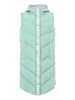 Zwillingsherz Doorgestikte bodywarmer mintgroen