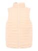 Zwillingsherz Omkeerbare doorgestikte bodywarmer beige