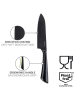 Wenko Kochmesser "Ace" in Schwarz - (L)25 cm