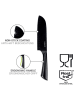 Wenko Santokumesser "Ace" in Schwarz - (L)31,5 cm