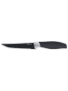 Wenko 4er-Set: Steakmesser "Otis" in Schwarz - (L)21,5 cm