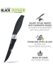 Wenko 4er-Set: Steakmesser "Otis" in Schwarz - (L)21,5 cm