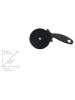 Wenko Pizzaschneider "Volo" in Schwarz - (L)21 cm