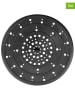 Wenko 2er-Set: Abflusssiebe "Sava" in Schwarz - Ø 12 cm