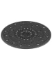 Wenko 2er-Set: Abflusssiebe "Sava" in Schwarz - Ø 12 cm