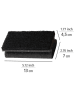 Wenko 2er-Set: Reinigungsschwämme in Grau - (L)13 x (B)7 cm