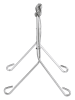 Wenko 10er-Set: Edelstahl-Rouladenklammern - (L)7,5 cm